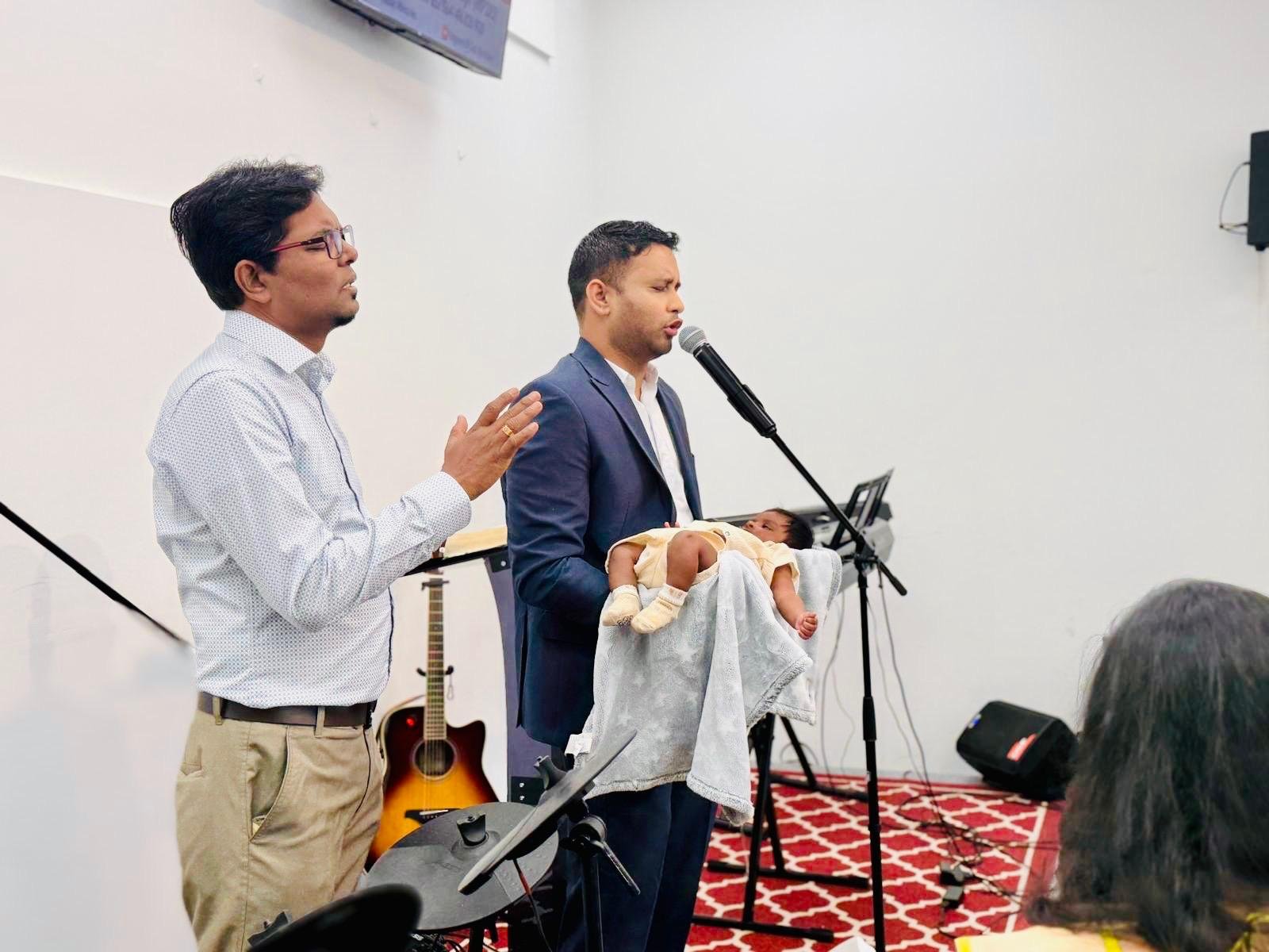 Bro Alfred’s Baby dedication